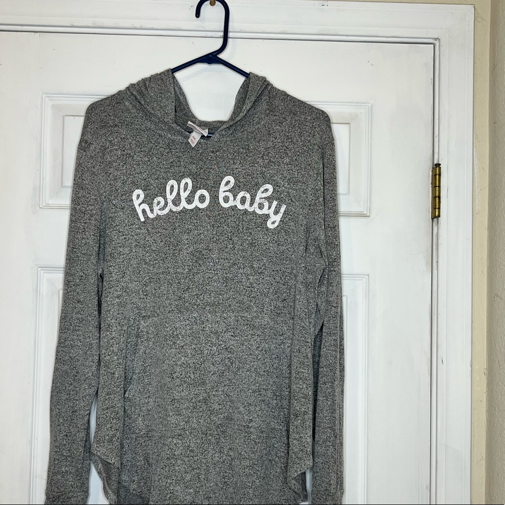 Jersey Maternity Sweatshirt